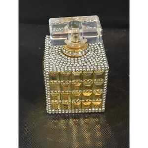 PRAI Scent of a Woman Eau de Parfum 3.4oz 100ml Rhinestone Studded Gold Bottle